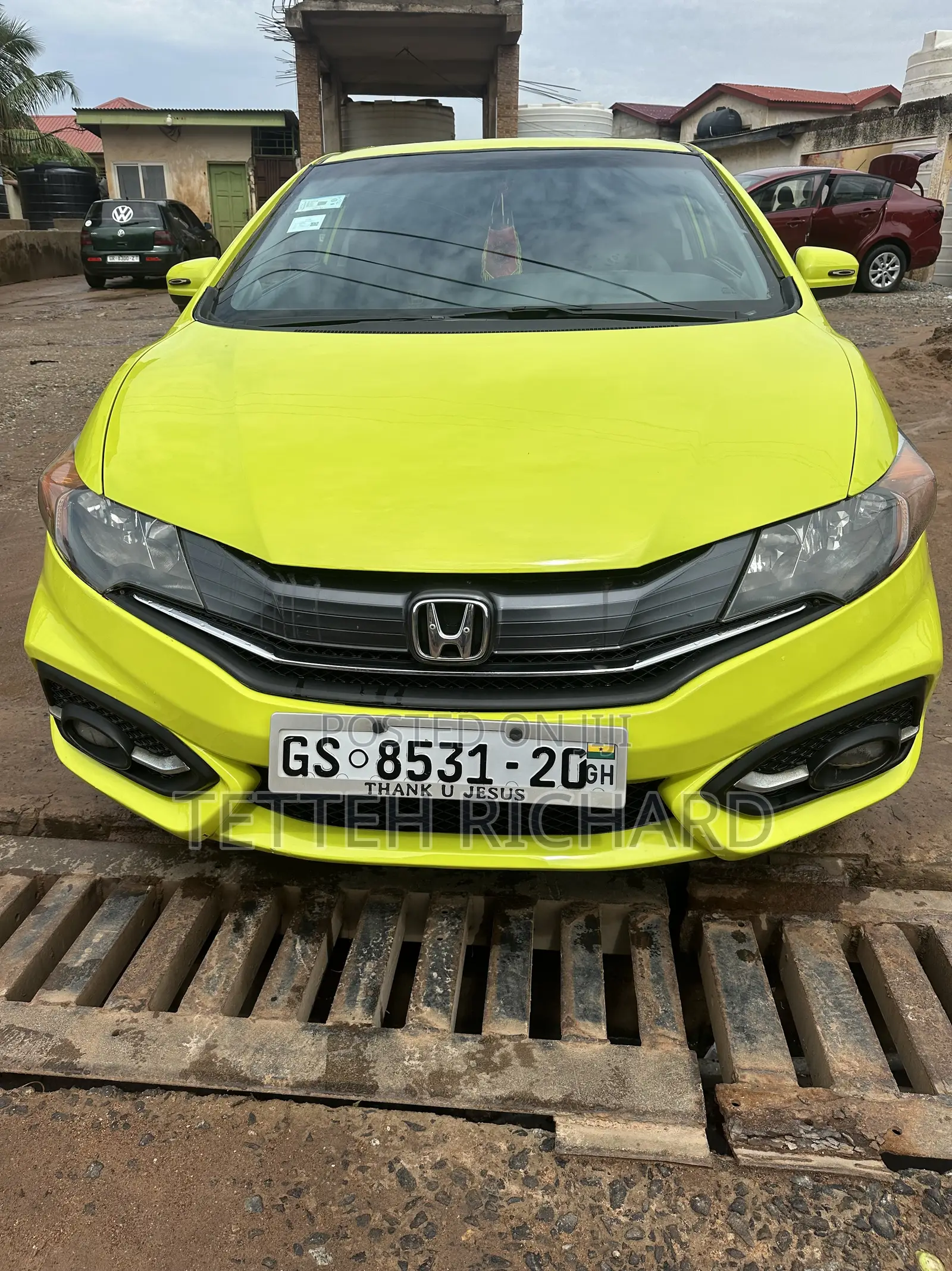 Honda Civic EX 2dr Coupe (1.8L 4cyl CVT) 2014 Green