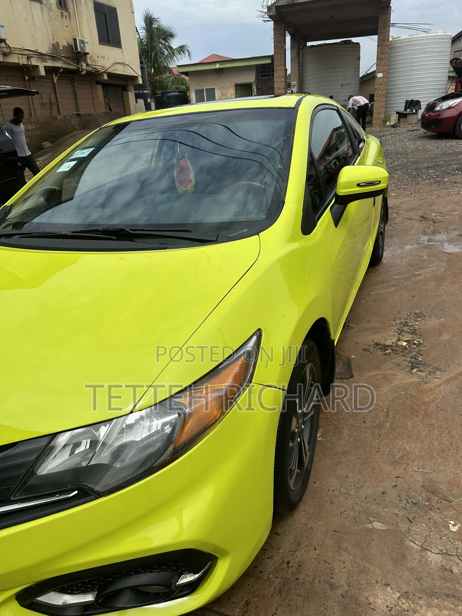 Honda Civic EX 2dr Coupe (1.8L 4cyl CVT) 2014 Green