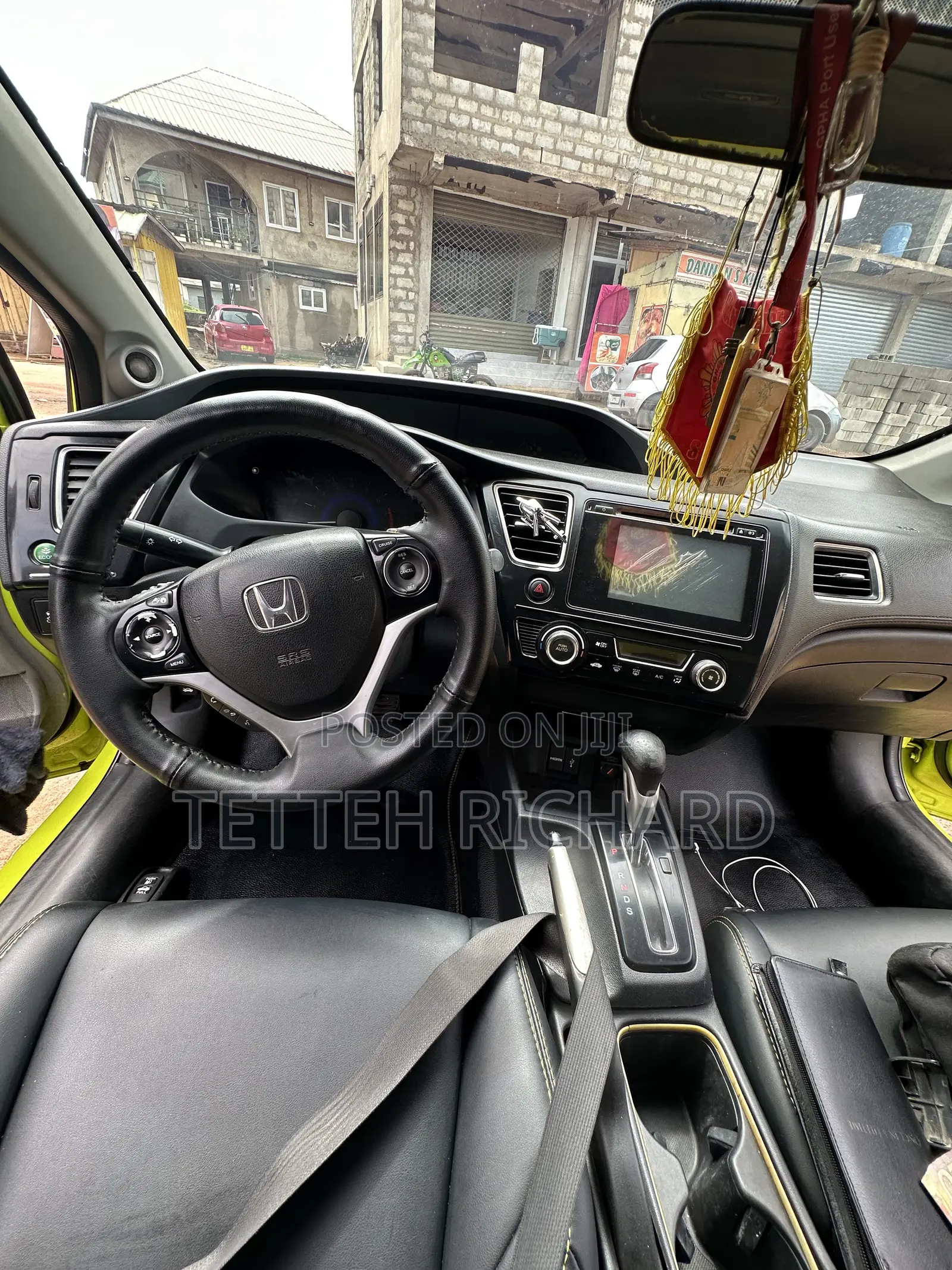 Honda Civic EX 2dr Coupe (1.8L 4cyl CVT) 2014 Green