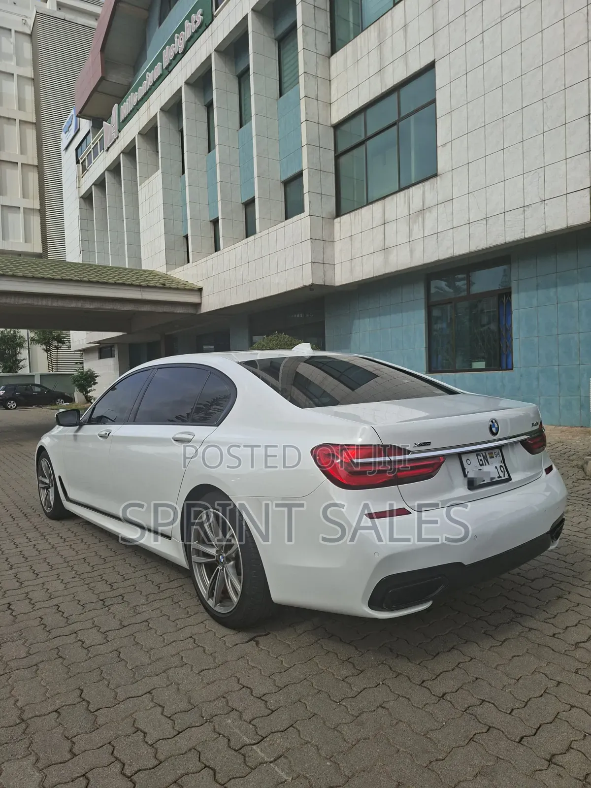 BMW 740 2019 White