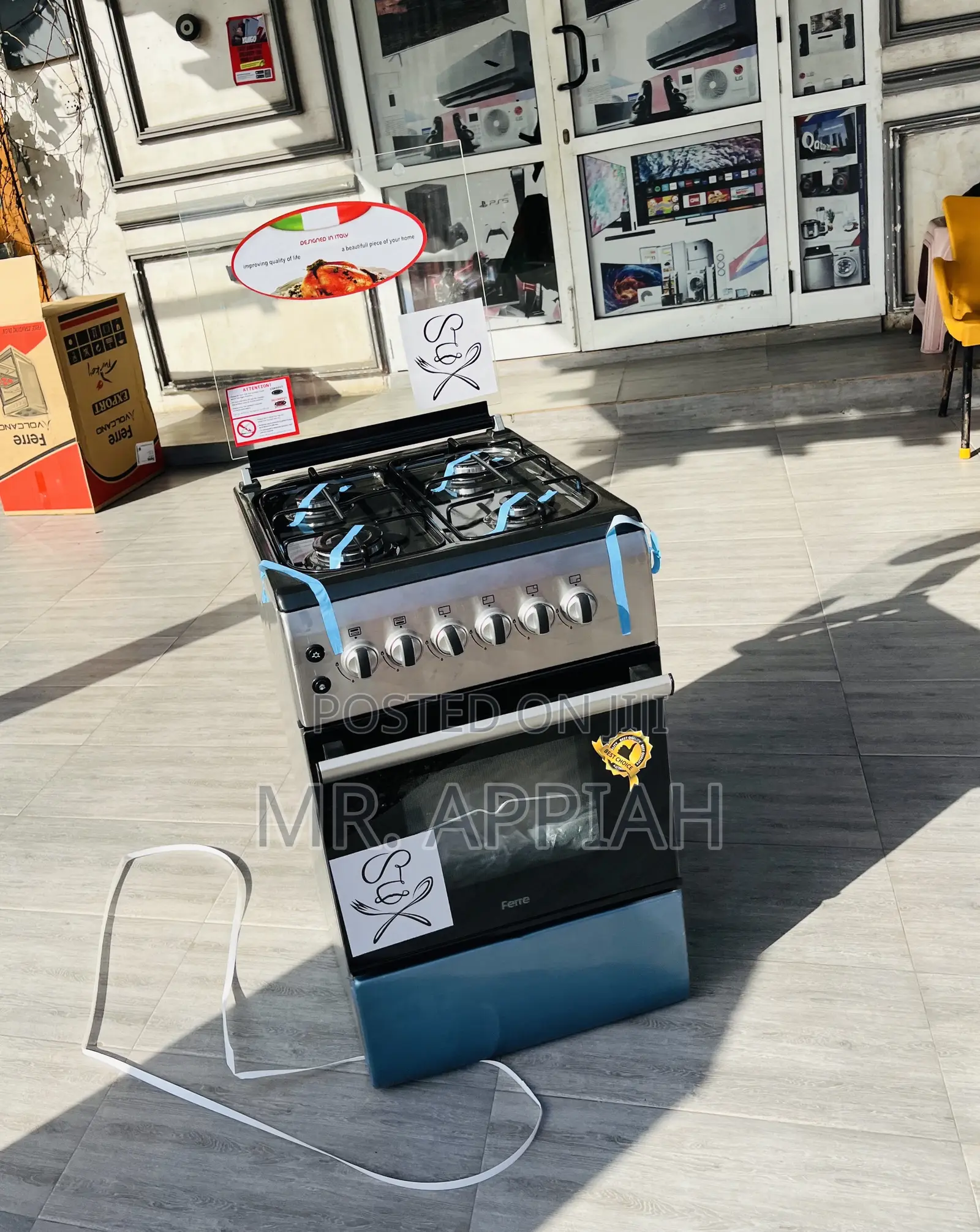Buy Ferre 50x60cm New Line 4 Gas Oven and Grill Burner