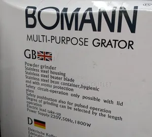 Bomann 2000g Commercial Grinder, Multi Purpose Grator
