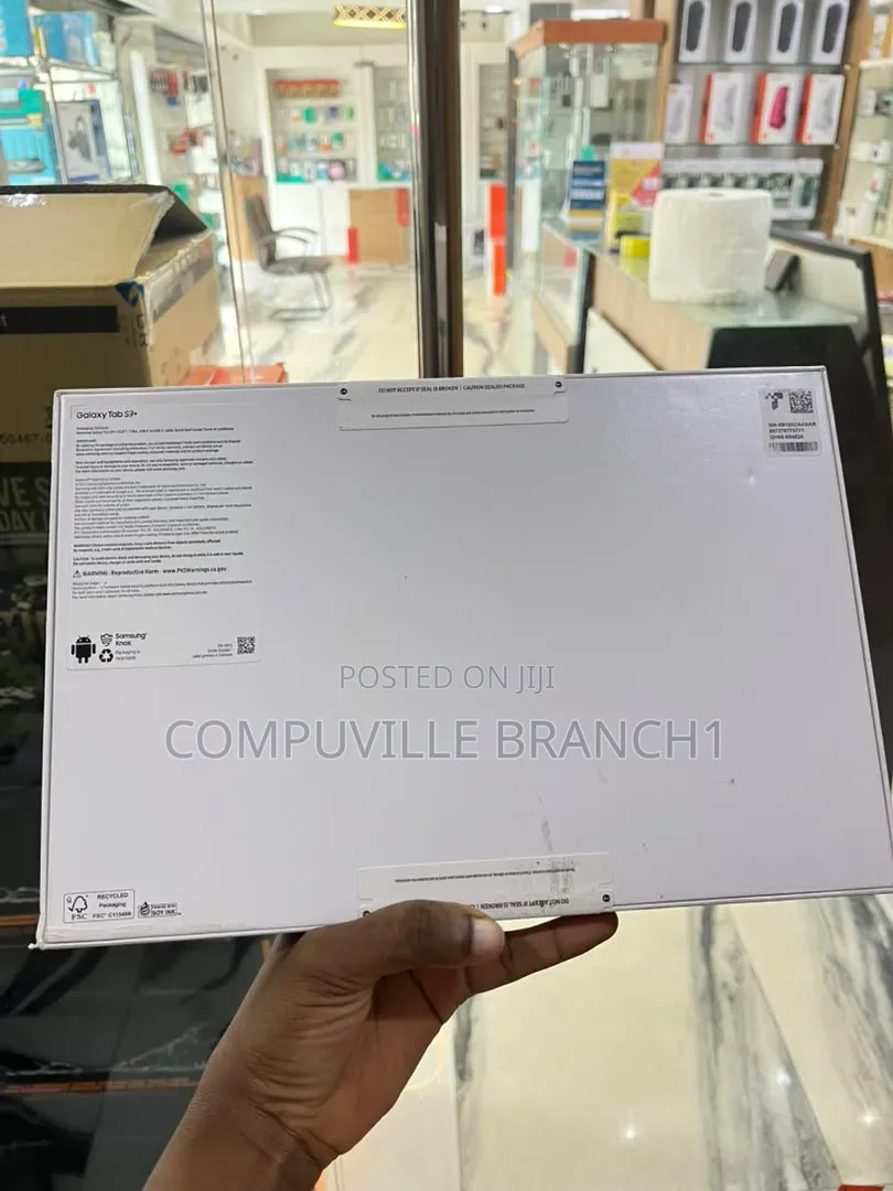 New Samsung Galaxy Tab S9+ 256 GB Black