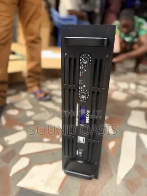 New Black Electro-Voice (Ev) P-7300 Professional Power Amplifier