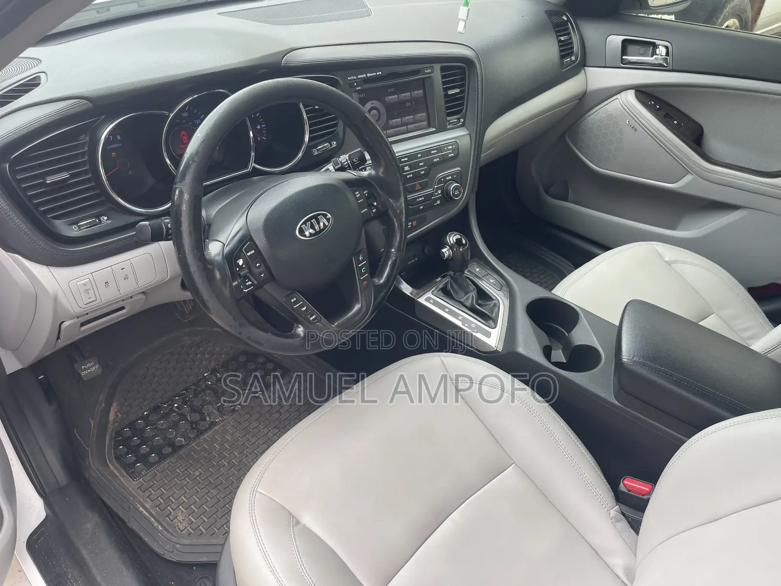 Kia Optima EX 4dr Sedan (2.4L 4cyl 6A) 2014 White