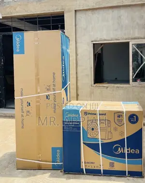Unique Midea 3.0hp Floor Standing Ac(White)Remote Control 