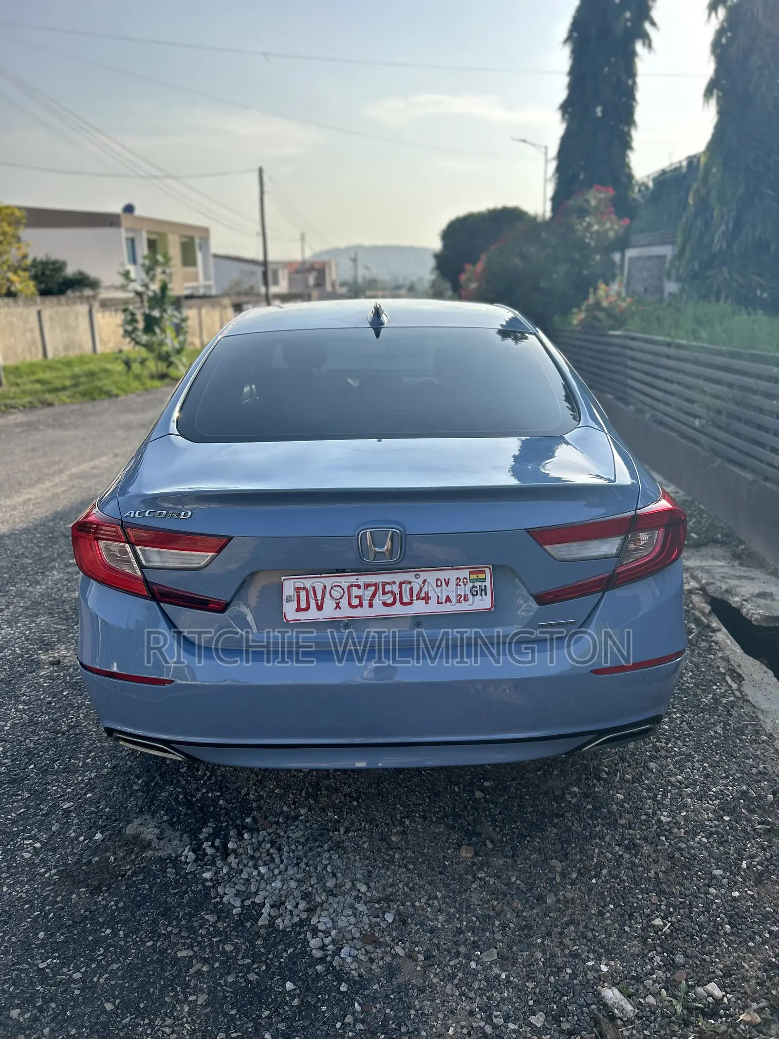Honda Accord Touring 2018 Blue