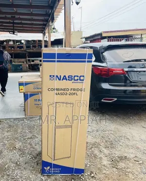 Sleek Nasco Nasd2-20fl 158liters Double Door Electric Refrigerator 