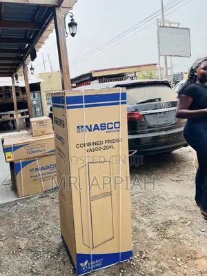 Order Nasco Double Door Electric Fridge(158liters)Nasd2-20fl 