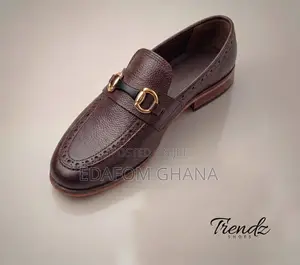 Coffee Brown Leather Shoe