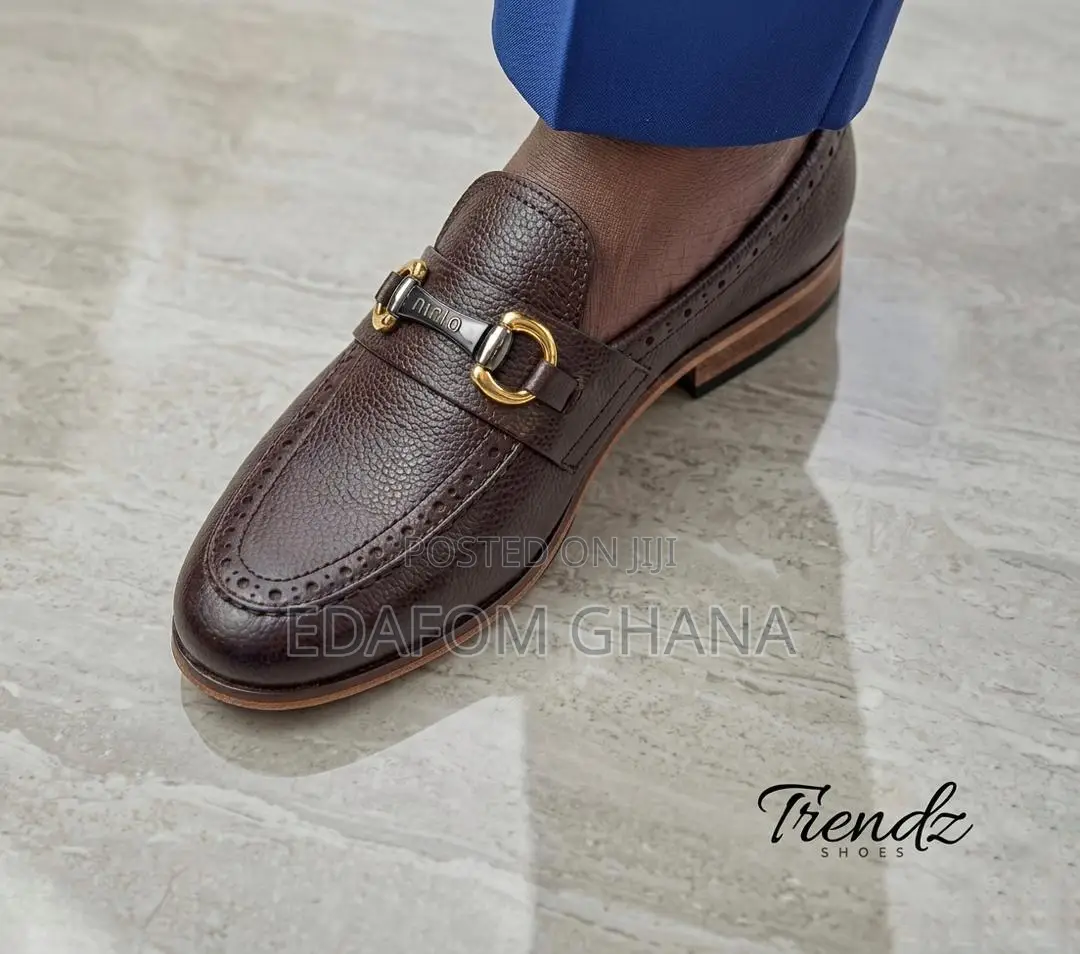 Coffee Brown Leather Shoe