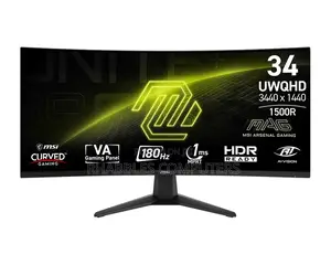 Msi 34” Curved Gaming Monitor