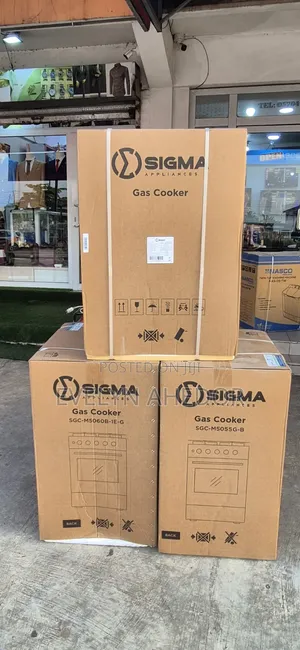 Quality Sigma Stove With 1 Electric and 3 Gas Cooker With Oven