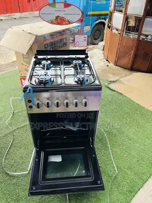 Freestanding Gas Cooker Oven Grill Rotisserie 4b 50/60 Ferre New Line
