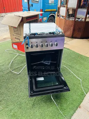  New Line Gas Cooker Oven Grill 4b 50/60 Rotisserie Ferre