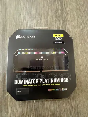 Corsair Dominator Platinum Ddr5 Ram (Rgb)