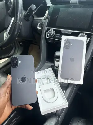New Apple iPhone 16 Plus 128 GB Black