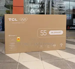 Brand New TCL 55" Smart Google Tv - HDR + Voice Control