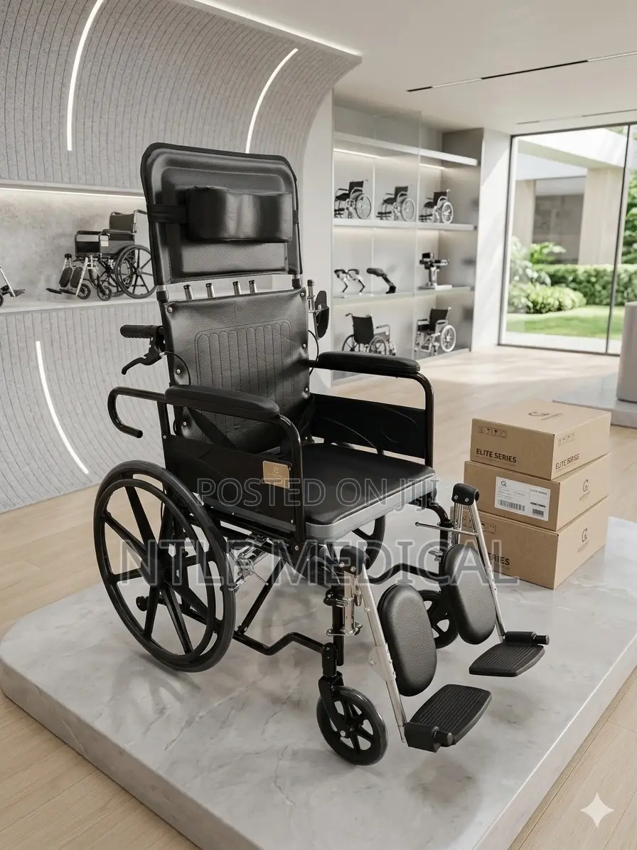 Medicare Wheelchair Commode (Long Back)