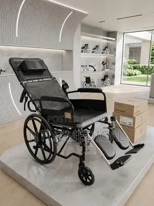 Medicare Wheelchair Commode (Long Back)