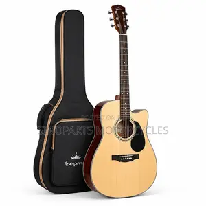 Kepma Acoustic Guitar Beginner Cutaway Guitar With Gig Bag