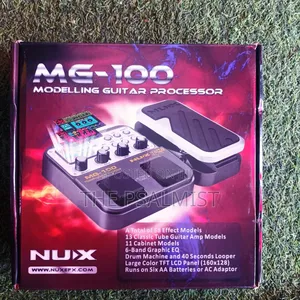 Nux Mg-100 Lead Guitar Effect