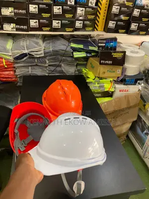 Safety Helmet With Chin Strap
