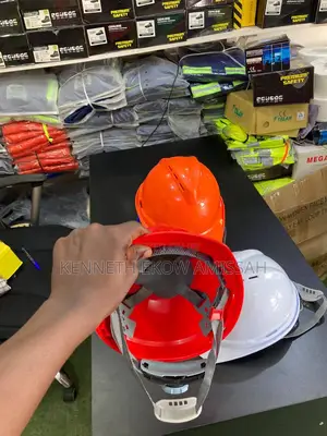 Safety Helmet With Chin Strap
