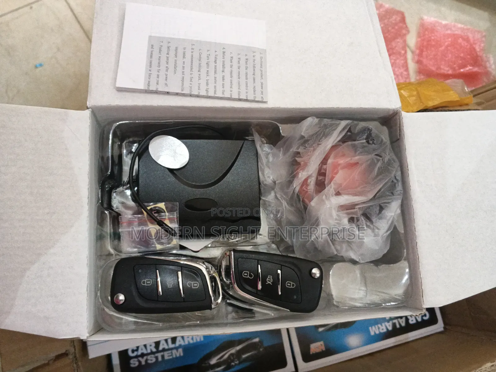 Car Alarm System for All Cars