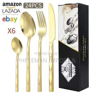 Lazada 24ps Cutlery Set
