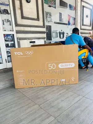 Fresh in Box TCL 50s5k 50” Smart Android Television.