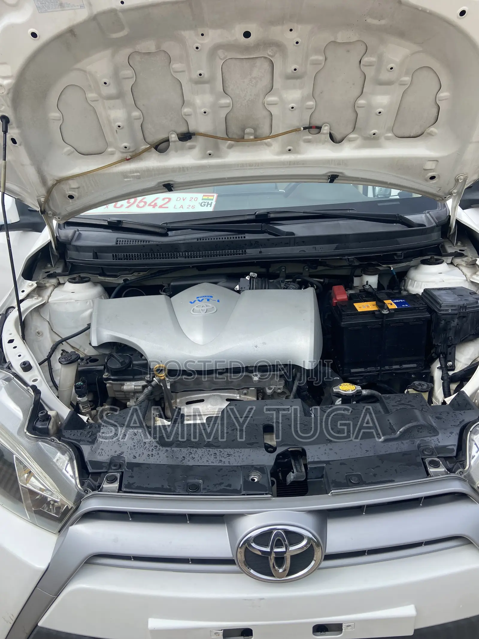 Toyota Yaris 2014 White