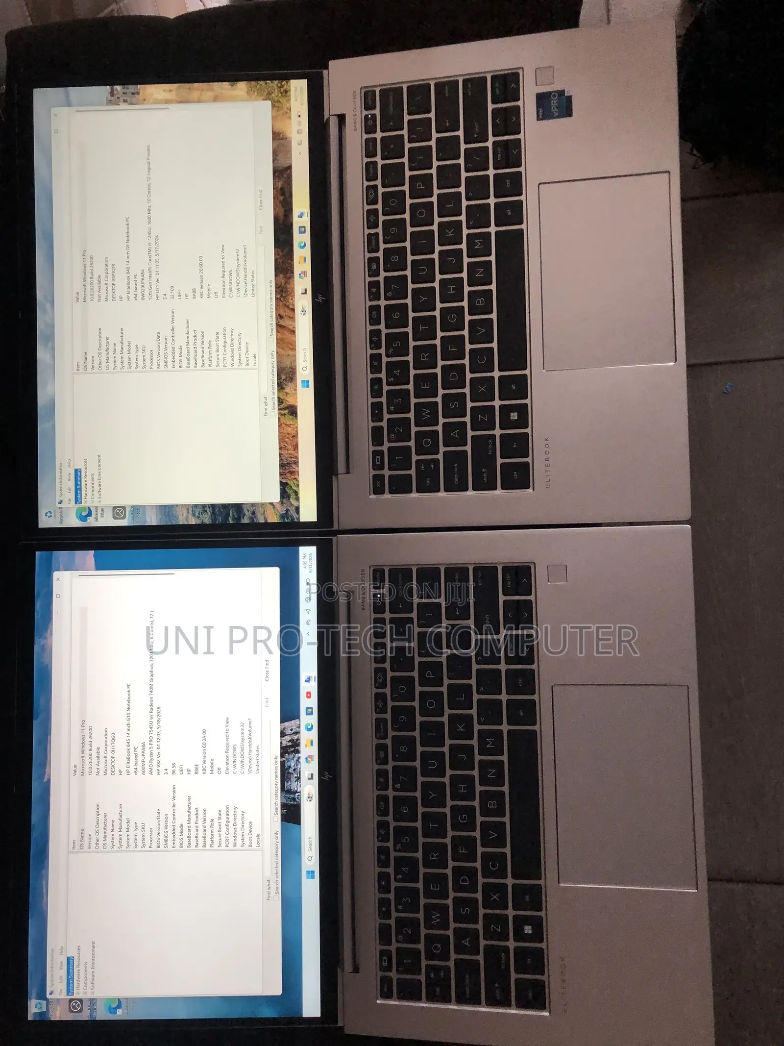 New Laptop HP EliteBook 840 G10 16GB AMD Ryzen 5 SSD 256GB