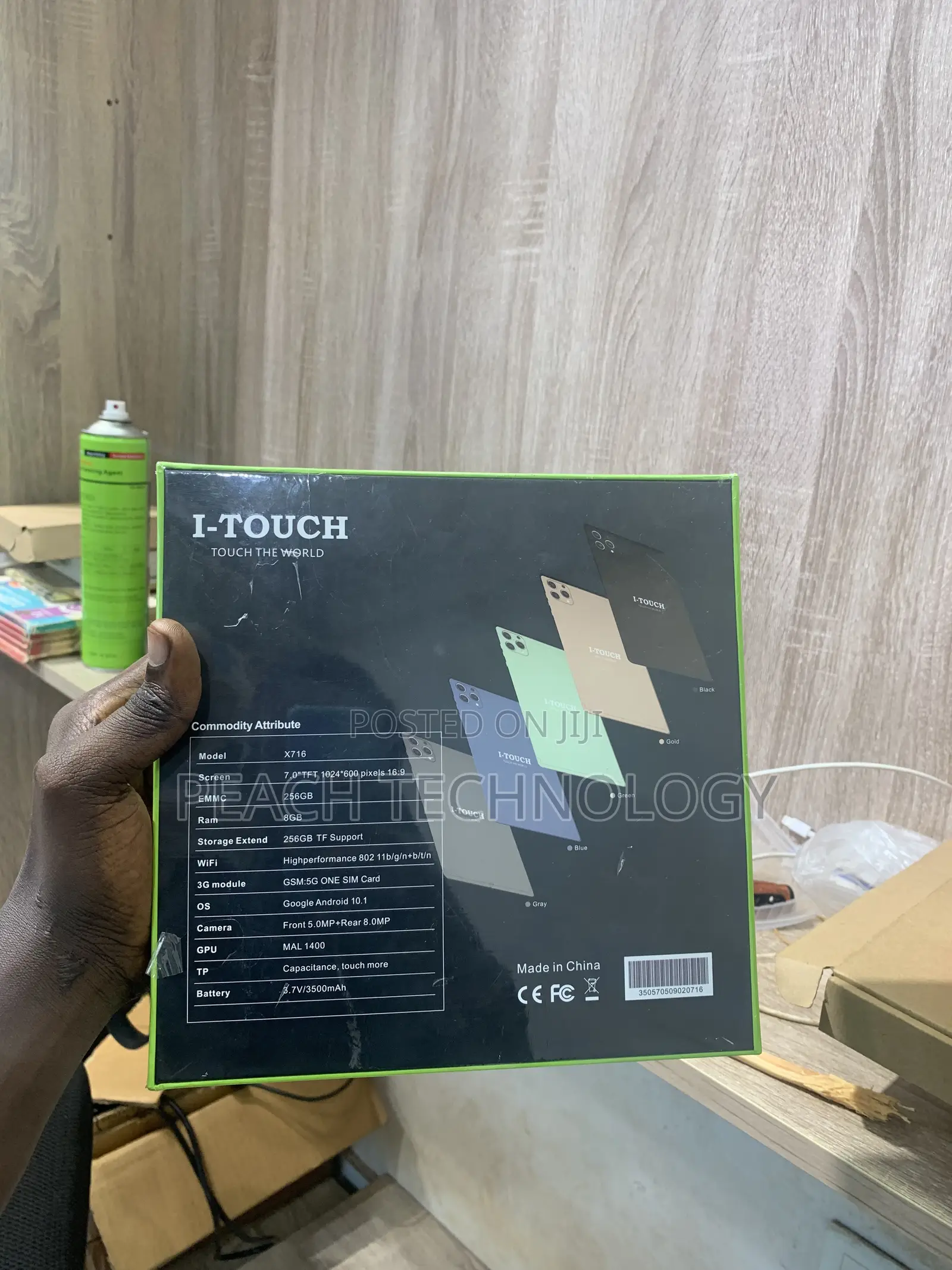 New iTouch X702 256 GB Black