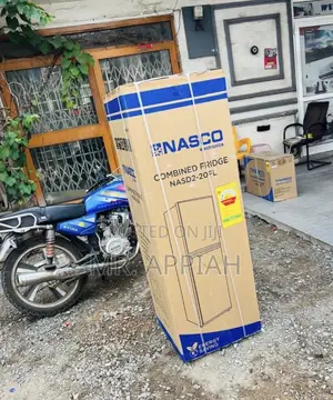 Extremely Quality Nasco Nasd2-20fl 2 Door Electric Fridge 