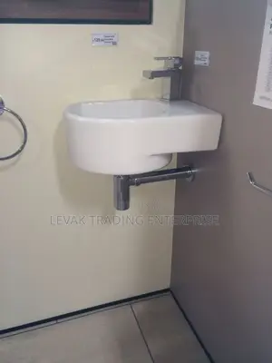Hanging Basin _ Wall Mount Ceramic Sink