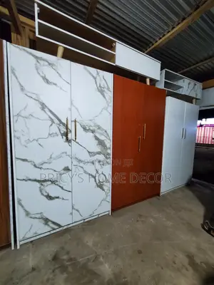 Modern 3-Door Laminated Wardrobe – Elegant, Spacious Durable