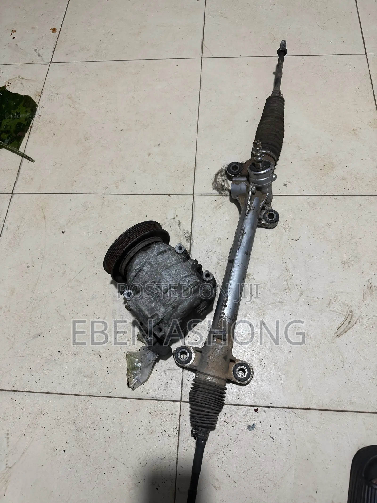 Steering Rag And Compressor