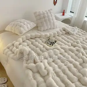Blanket Features a Thick, Plush Texture Designed