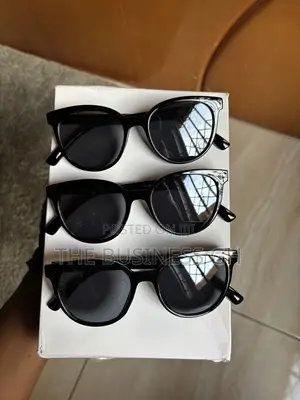 New Black Unisex Sunglasses