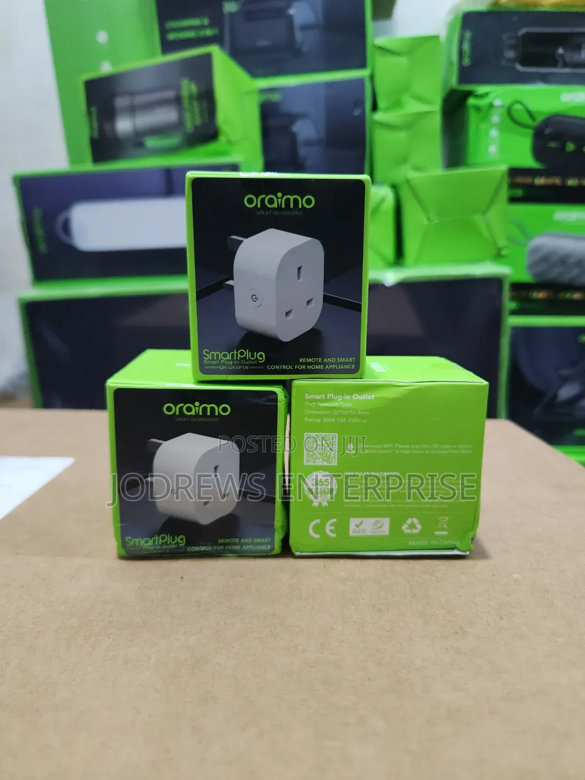 Oraimo Smartplug Wi-Fi- Connected Smart Plug
