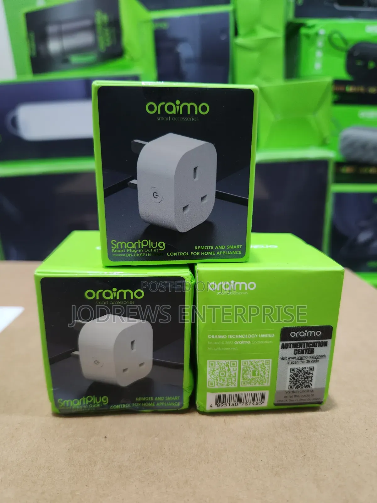 Oraimo Smartplug Wi-Fi- Connected Smart Plug