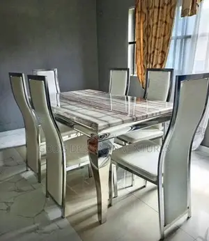 Authentic and Classic 6seater Marble Dining Set
