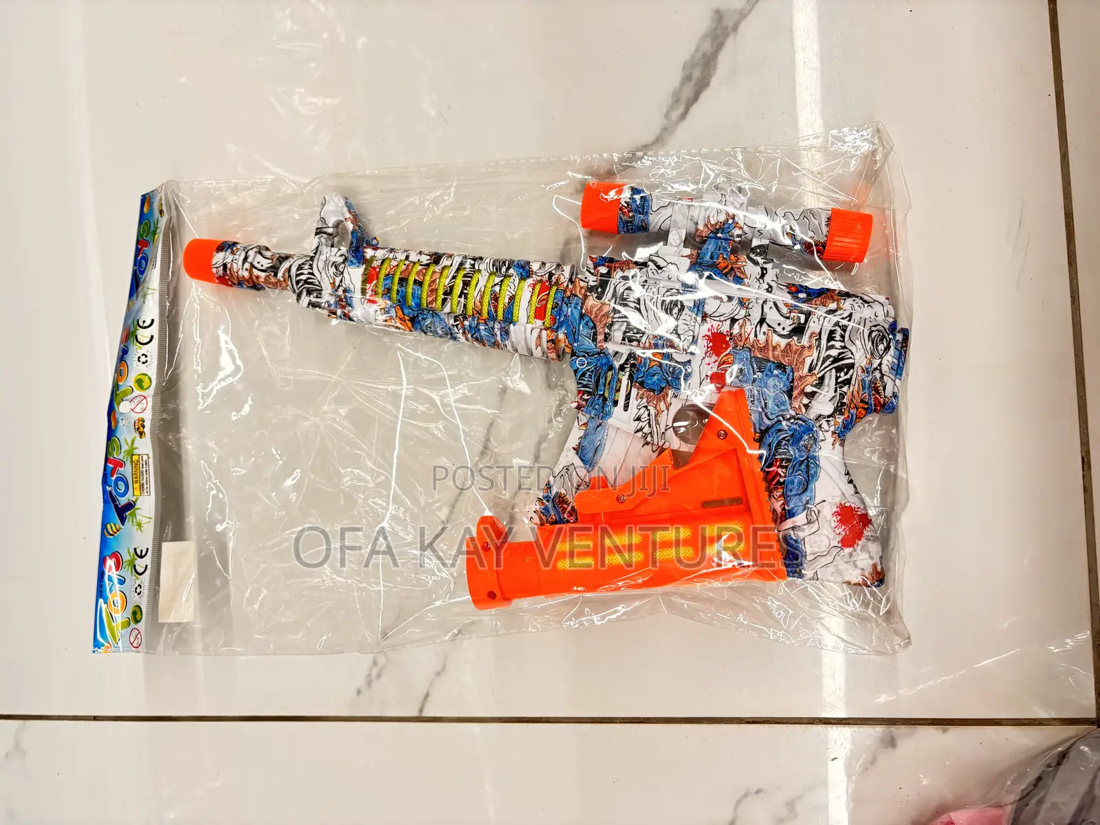 Kids Toy Decorated Long Gun