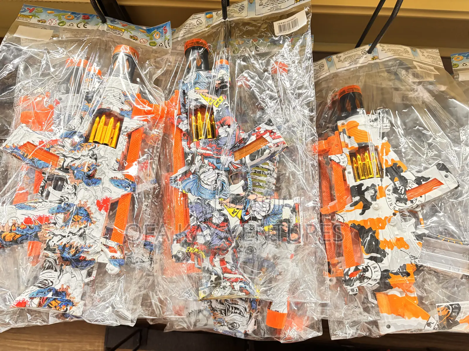 Kids Toy Decorated Long Gun