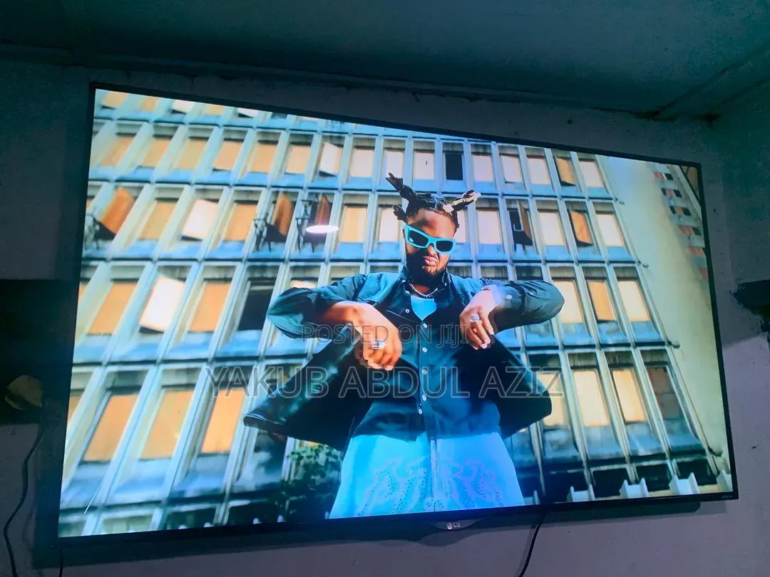 Lg 55inch Smart Digital Satellite Tv Just a Tin Like on It