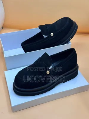 Black Premium Suede Loafers