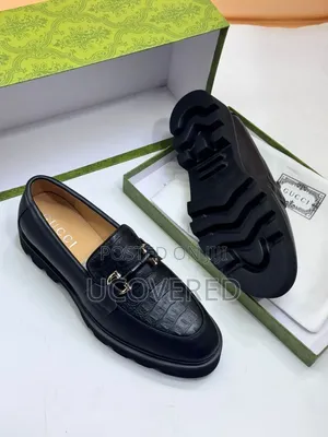 Black Gucci Premium Loafers