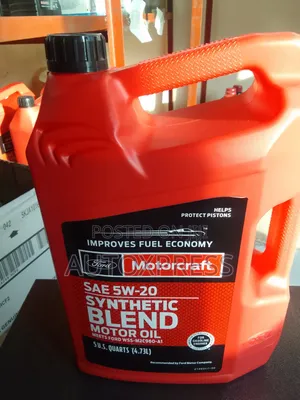 Motorcraft 5w20 Synthetic Blend Motor Oil 5l