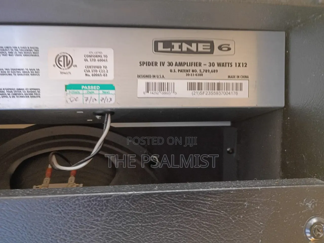 Line 6 Spider Iv 30 Lead Guitar Combo